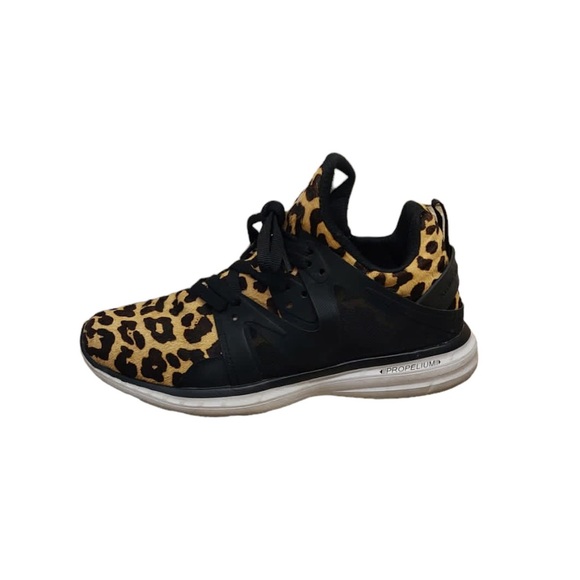 APL leopard pony hair Ascend Sneakers - Picture 5 of 6